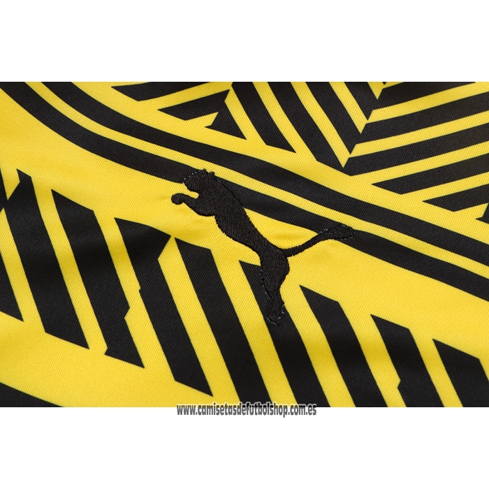 Chandal del Borussia Dortmund 22-23 Manga Corta Amarillo